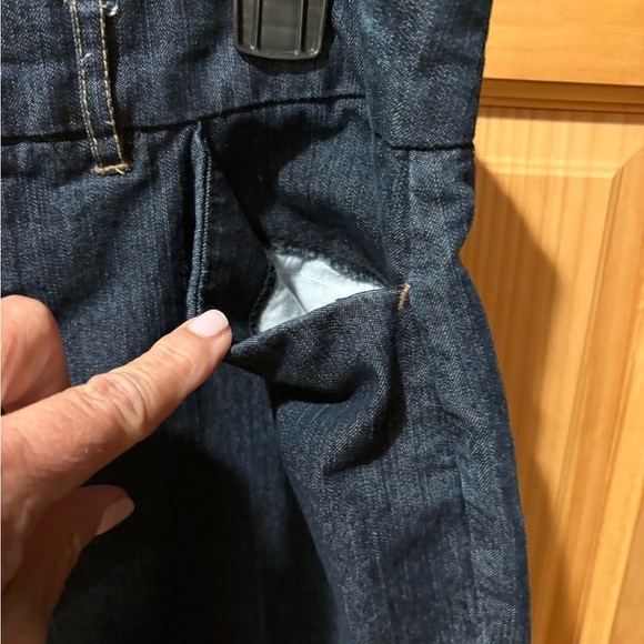 Kim Rogers Chino Jeans Womens Size 12 Blue Denim Straight Stretch - Picture 4 of 12